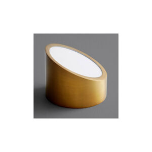 Zeepers 1 Light 5 inch Aged Brass Sconce Wall Light