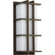 Telshor 1 Light 17 inch Oiled Bronze Outdoor Wall Sconce