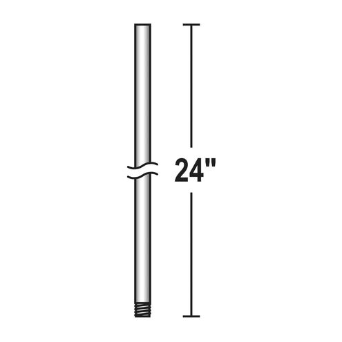 Downrod Oiled Bronze Fan Downrod, 24in