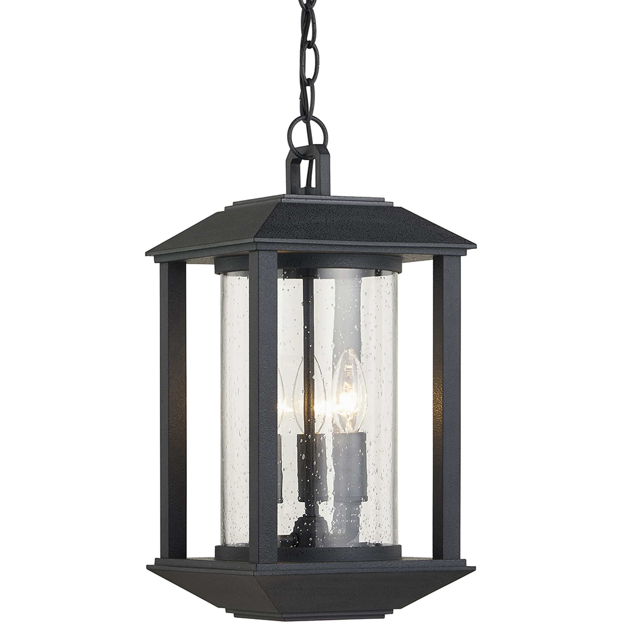Mccarthy 3 Light 8.5 inch Weathered Graphite Outdoor Pendant