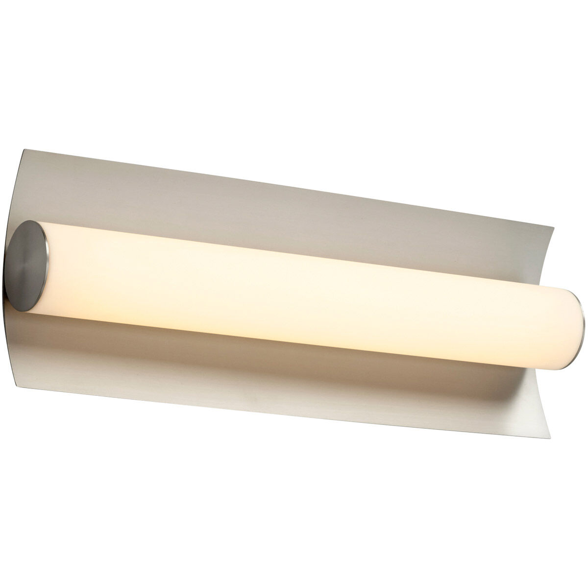 Wave LED 18 inch Satin Nickel Vanity Light Wall Light