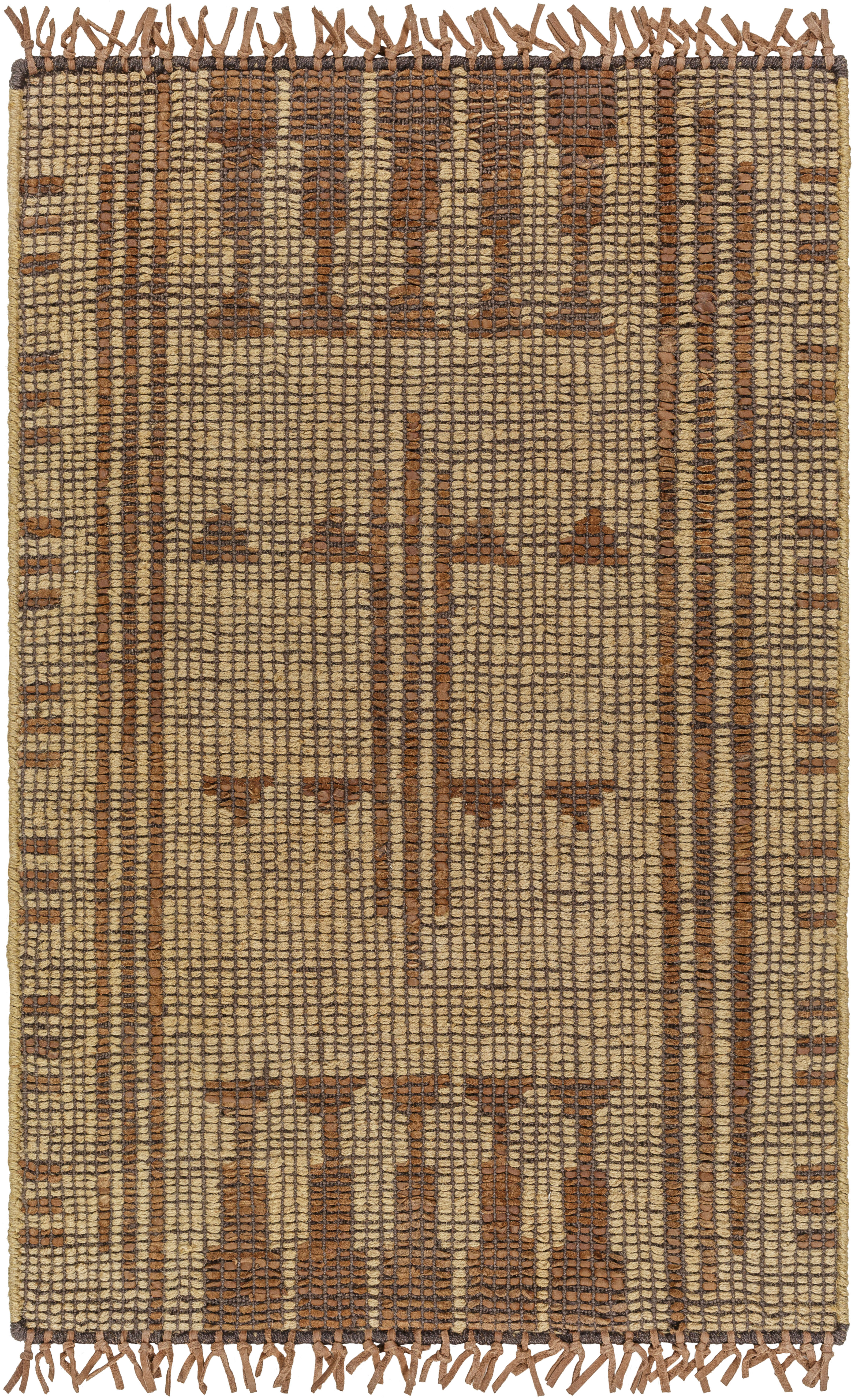 Touareg 36 X 24 inch Mustard Rug, Rectangle