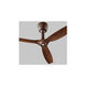 Alpha Walnut Set of 3 Fan Blades, Fan Sold Separately