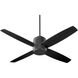 Oslo 52 inch Noir with Black Blades Indoor Outdoor Fan