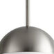 Mondo LED 10 inch Black Pendant Ceiling Light in 3000K