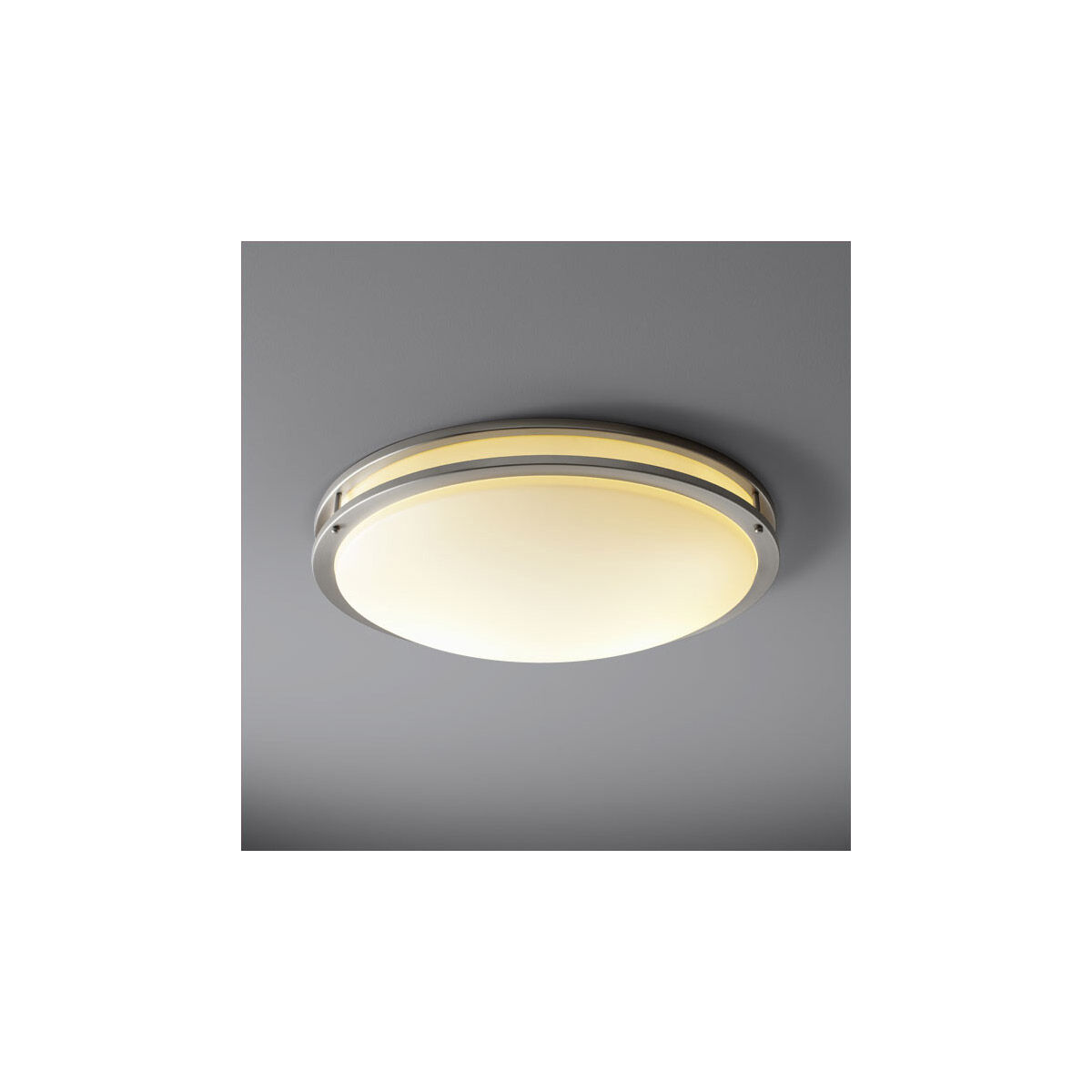 Oracle 4 Light 24 inch Satin Nickel Flush Mount Ceiling Light