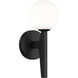 Scriben Wall Sconce Wall Light in Matte Black