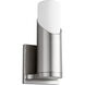 Ellipse LED 5 inch Satin Nickel Sconce Wall Light