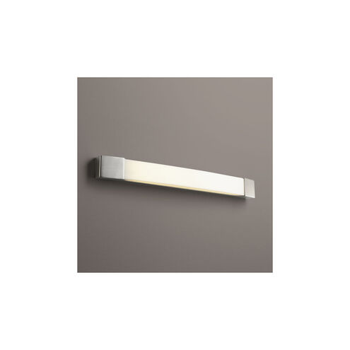 Apollo 2 Light 32 inch Satin Nickel Vanity Light Wall Light