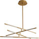 Palillos 8 Light 33.00 inch Pendant