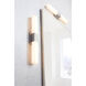 Vega LED 27 inch Satin Nickel Vanity Light Wall Light