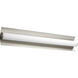Wave LED 34 inch Satin Nickel Vanity Light Wall Light