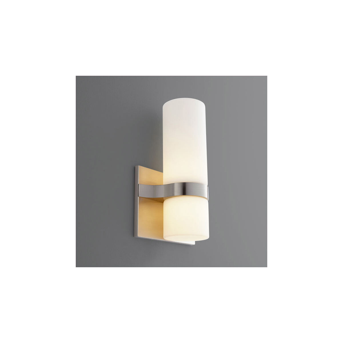 Olio 2 Light 7 inch Satin Nickel Sconce Wall Light