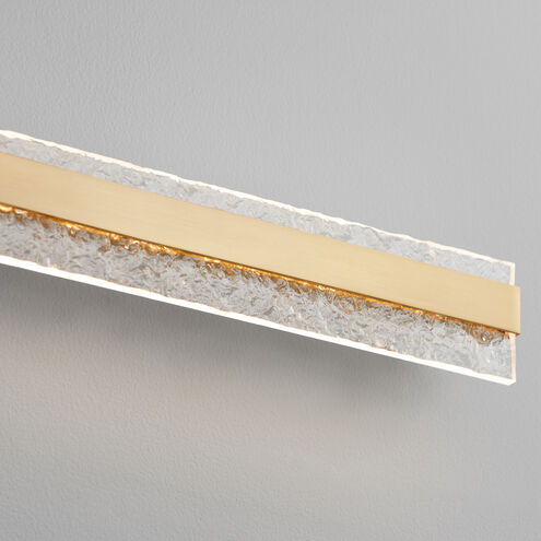 Antares LED 36 inch Aged Brass Vanity Light Wall Light