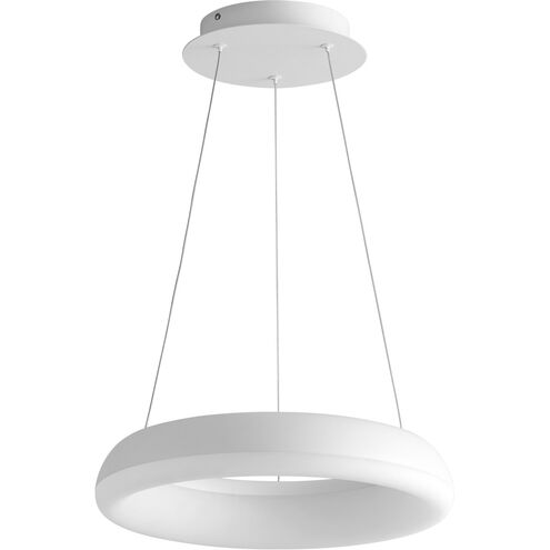 Roswell LED 16 inch White Pendant Ceiling Light