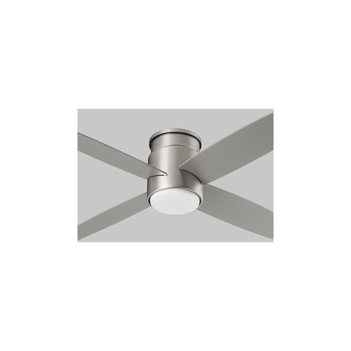 Oslo Hugger 52 inch Satin Nickel Indoor Fan, Light Kit Sold Separately