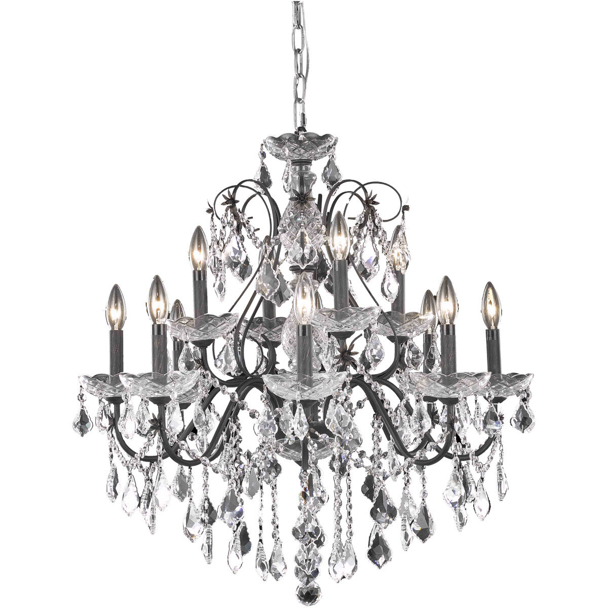 St. Francis 12 Light 28.00 inch Mini Chandelier