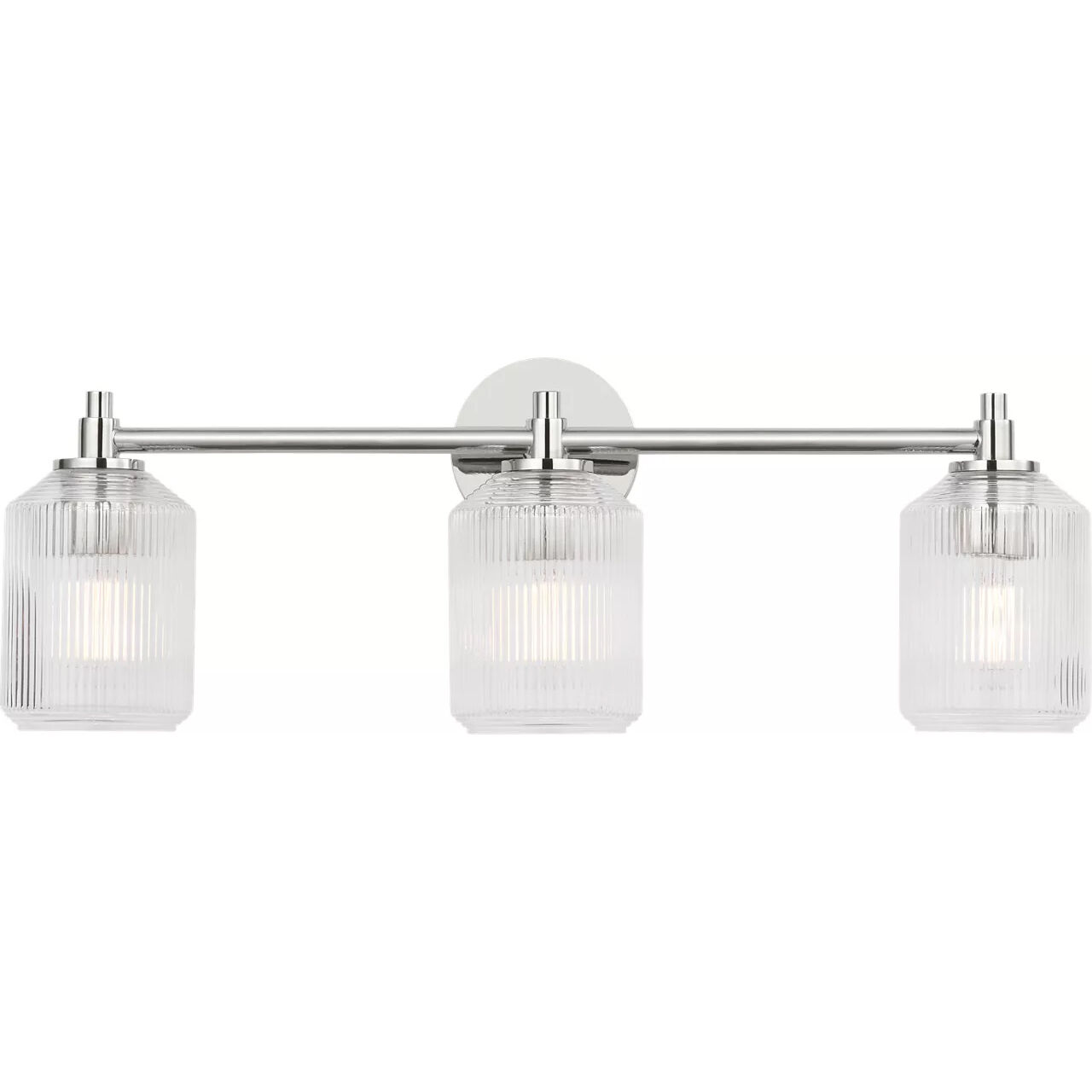 C&M by Chapman & Myers Barstow 3 Light 25.50 inch Bathroom Vanity Light