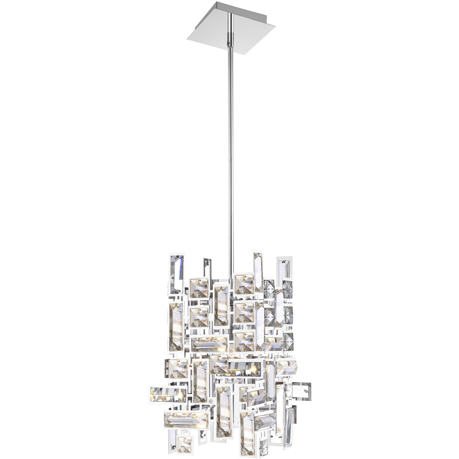 Arley 1 Light 6 inch Chrome Mini Chandelier Ceiling Light