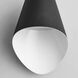 Lottie LED 10.25 inch Black Outdoor Sconce