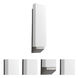 Polaris 1 Light 6 inch Satin Nickel Sconce Wall Light