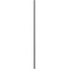 Fan Downrod Black Fan Downrod
