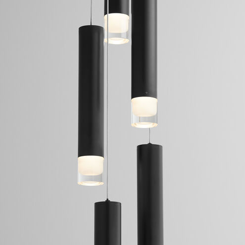 Alarum LED 9 inch Black Pendant Ceiling Light
