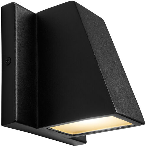 Titan LED 5 inch Black Outdoor Wall Sconce