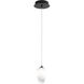 Vivo LED 4.75 inch Black Pendant Ceiling Light