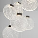 Axiom 8 Light 13 inch Black Pendant Ceiling Light