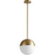 Mondo 1 Light 12.00 inch Pendant