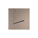 Zepp LED 1 inch Black Pendant Ceiling Light