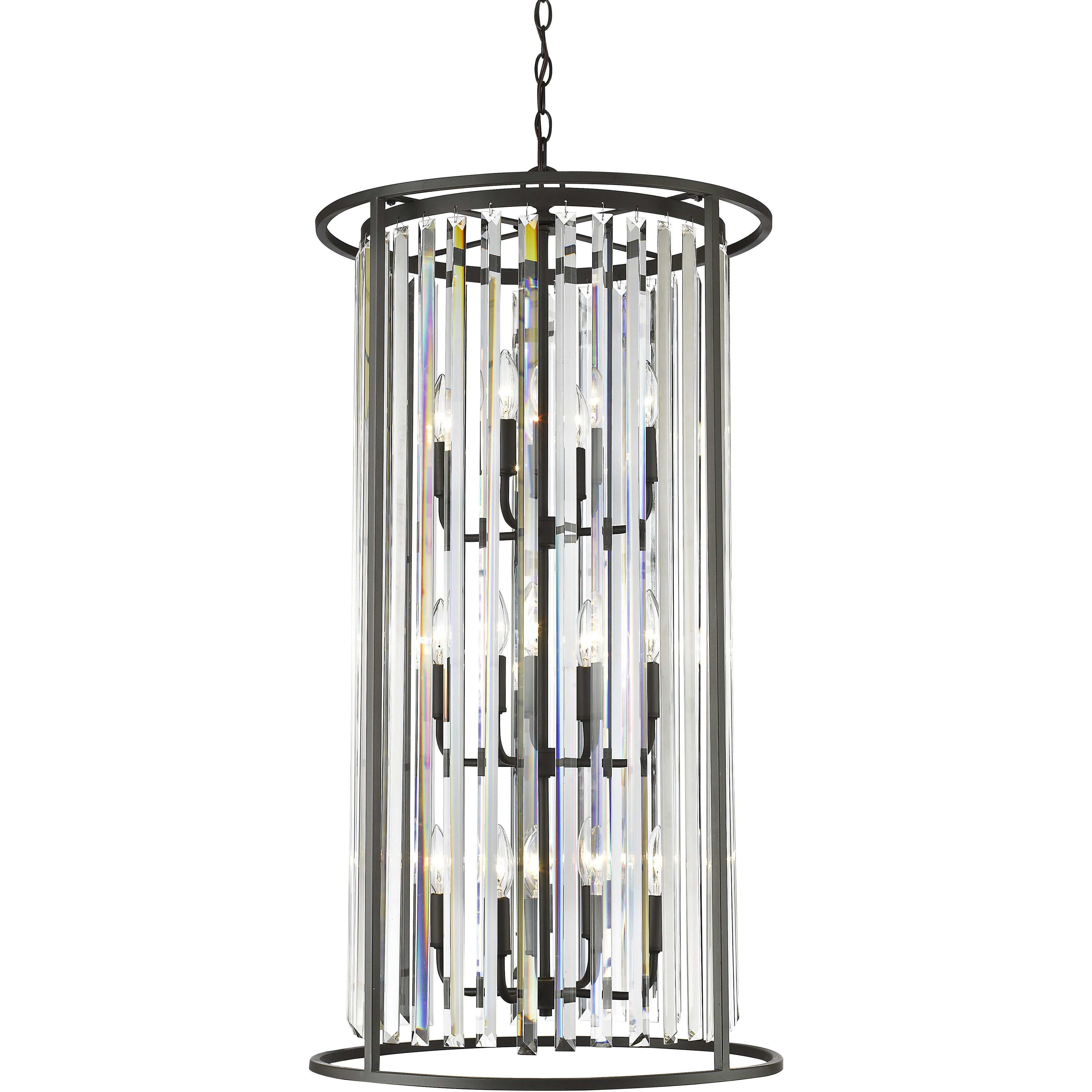 Monarch 12 Light 20 inch Bronze Chandelier Ceiling Light