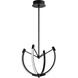 Utopia LED 21 inch Black Pendant Ceiling Light