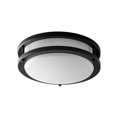 Oracle 1 Light 11 inch Black Flush Mount Ceiling Light