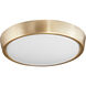 Myriad 1 Light Aged Brass Fan Light Kit
