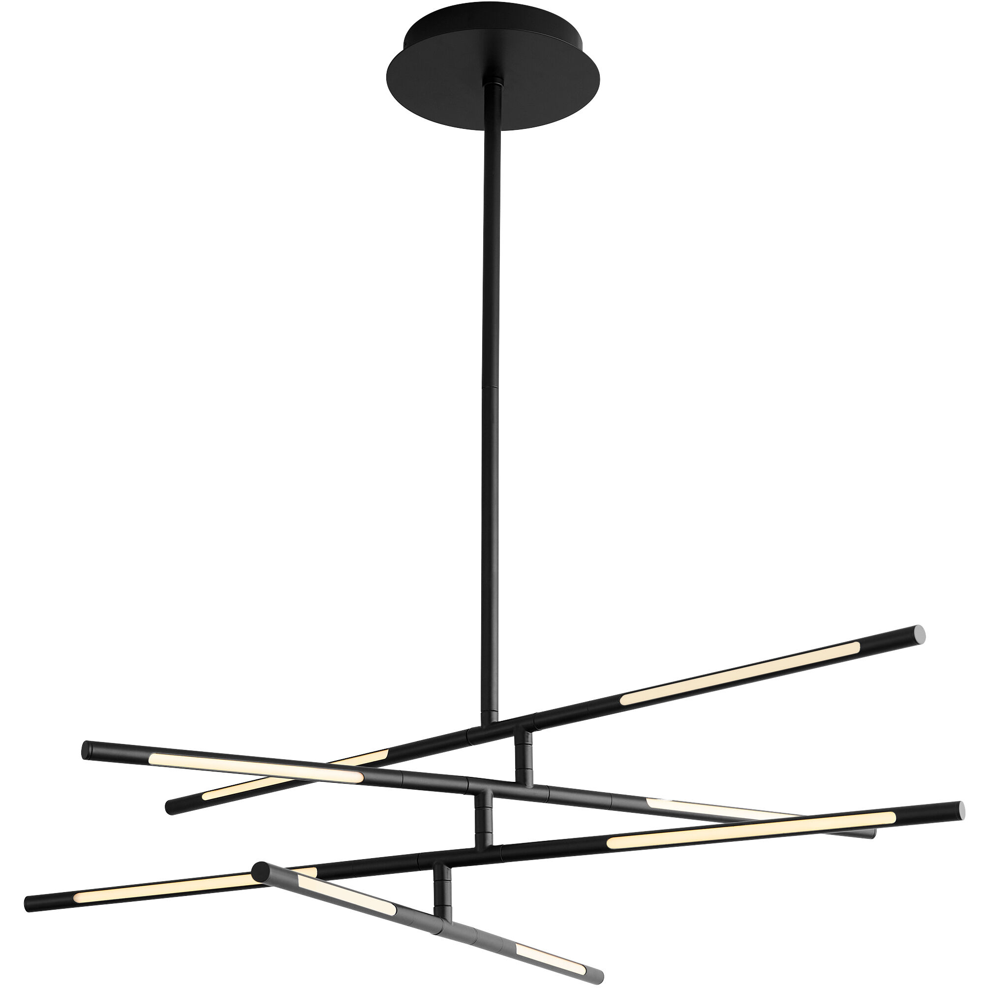 Palillos LED 33 inch Black Pendant Ceiling Light