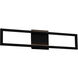 Xanni LED 25 inch Black Vanity Light Wall Light