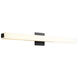 Adelphi 1 Light 36 inch Black Vanity Light Wall Light