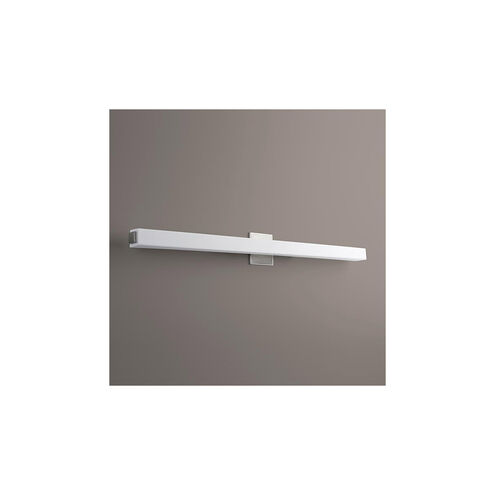 Adelphi LED 46 inch Satin Nickel Vanity Light Wall Light