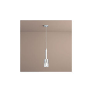 Spindle 1 Light 5 inch Smoke Ombre Pendant Ceiling Light