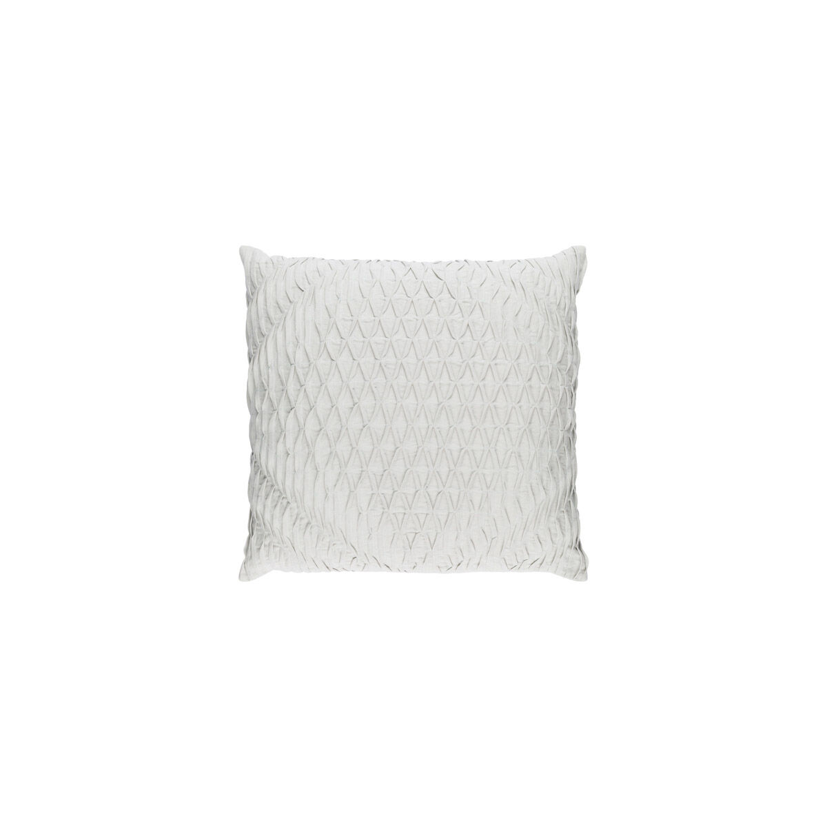 Baker 22 X 22 inch Light Gray Throw Pillow