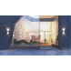 Eris 2 Light 5 inch Grey Outdoor Wall Sconce