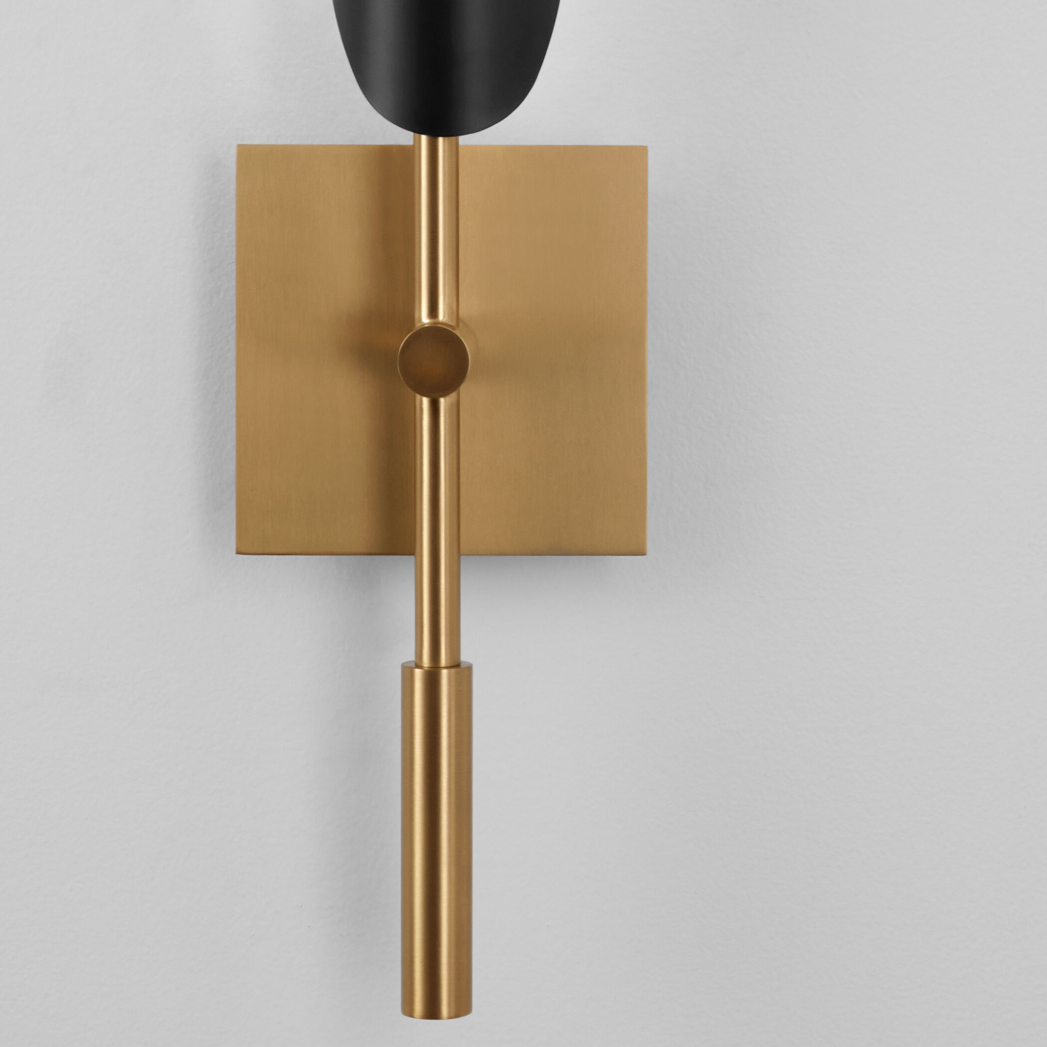 Pivot 1 Light 6 inch Black/Aged Brass Wall Sconce Wall Light