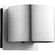 Kaldor LED 5 inch Brushed Aluminum Outdoor Wall Sconce