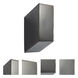 Uno 1 Light 3 inch Gunmetal Sconce Wall Light