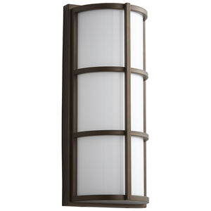 Leda 1 Light 17 inch Oiled Bronze Outdoor Wall Sconce