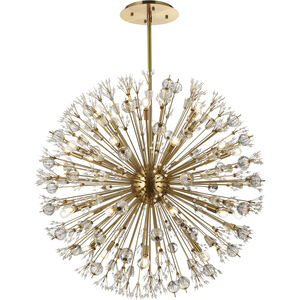 Vera 32 Light 44 inch Gold Pendant Ceiling Light