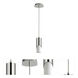 Ellipse LED 3 inch Polished Nickel Pendant Ceiling Light