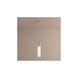 Magnum 1 Light 4 inch Polished Chrome Pendant Ceiling Light
